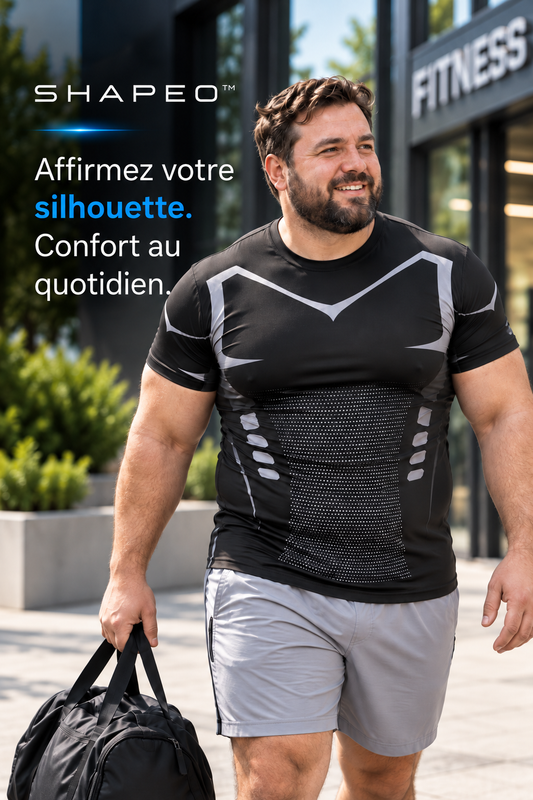Shapeo™ — T-shirt de Compression Sculptant